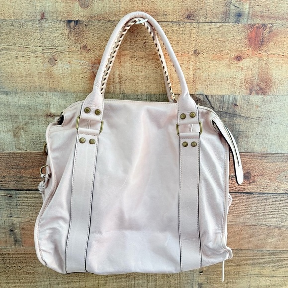 NWOT Vera Pelle Made in Italy Leather Motorcycle Style Bag - Picture 3 of 16